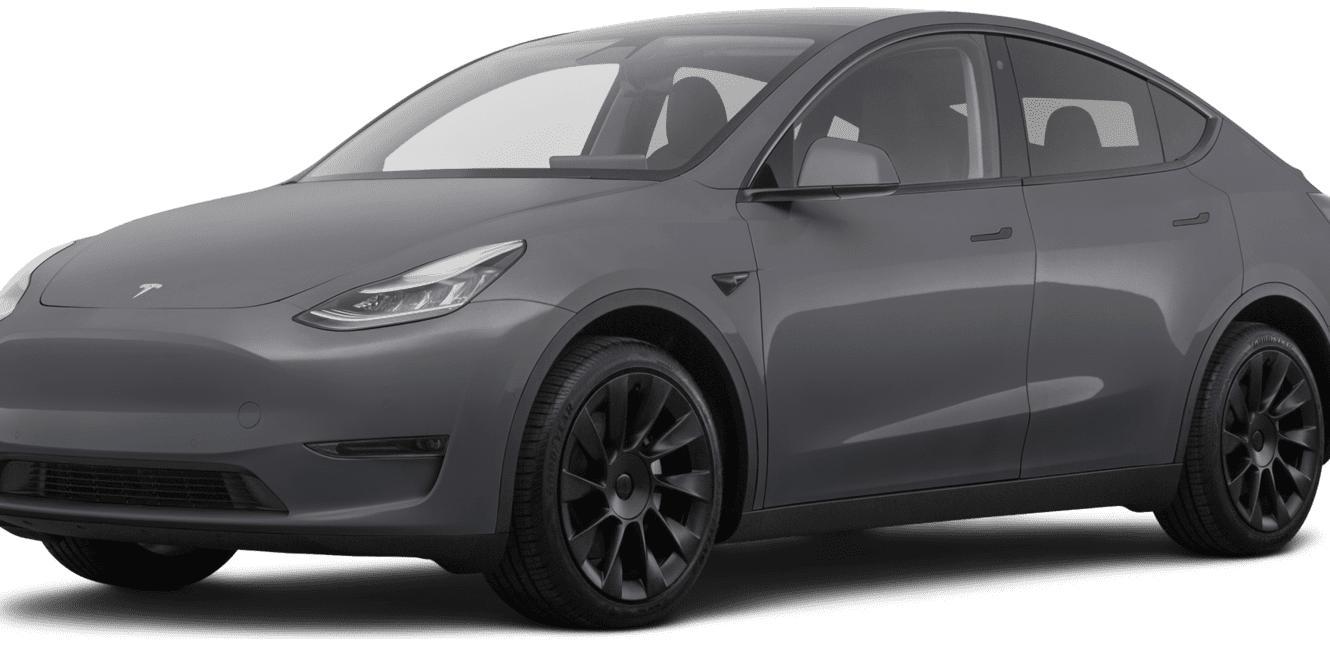 TESLA MODEL Y 2021 5YJYGDEE5MF298398 image